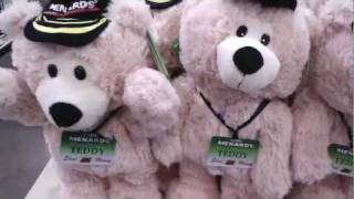 Menards Dancing Teddy Bears! -7 AT ONCE!!!!-