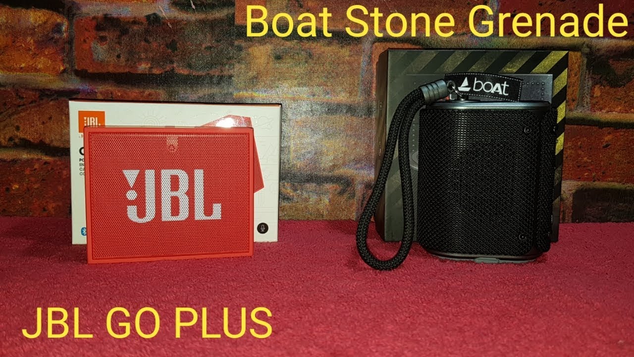 JBL GO PLUS VS Boat Stone Grenade full comparison and sound test