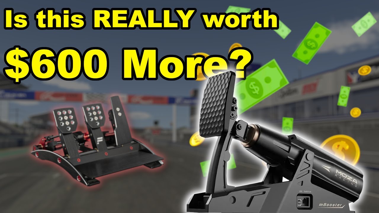 Когда стоит ОБНОВИТЬ педали для Sim Racing? 100 долларов, 500 долларов и 1000 долларов