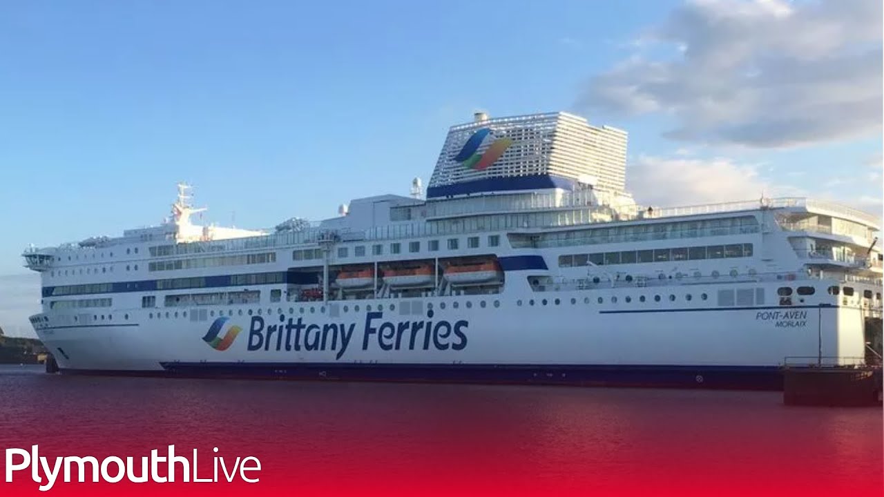 Brittany Ferries blames Brexit for freight slump - YouTube