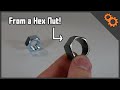 How to Make a Beautiful Hex Nut Ring