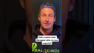 Vale A Pena Utilizar Libragem Alta Na Sua Raquete tenista tenniscourt libras raquete