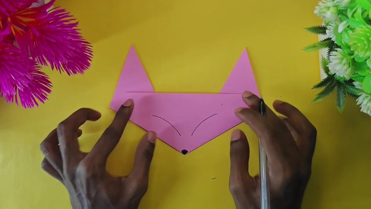 How to Make a Paper Fox 🦊 | Simple and Easy Origami Tutorial
