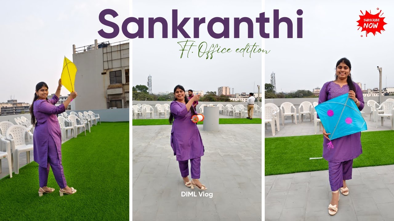 Sankranthi Ft. Office edition | Navarli Vlogs