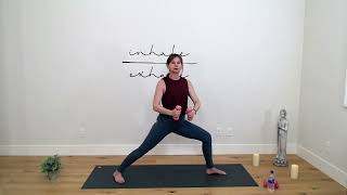 Yoga Strength With Weights With Cindy Walker Practyce Preview