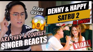 DENNY CAKNAN X HAPPY ASMARA - SATRU 2 ( Offical Live Music ) DC MUSIK | SINGER REACTION