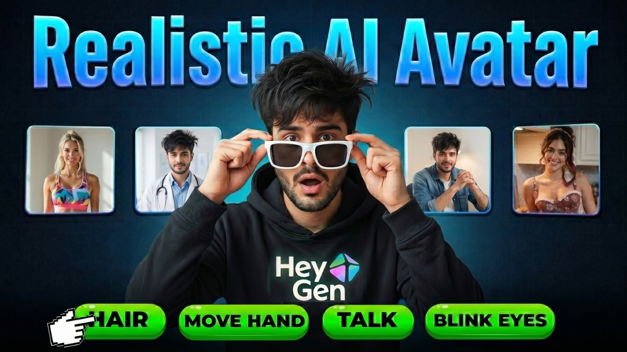 How To Create Realistic Talking AI Avatar in Minutes (HeyGen Tutorial ...