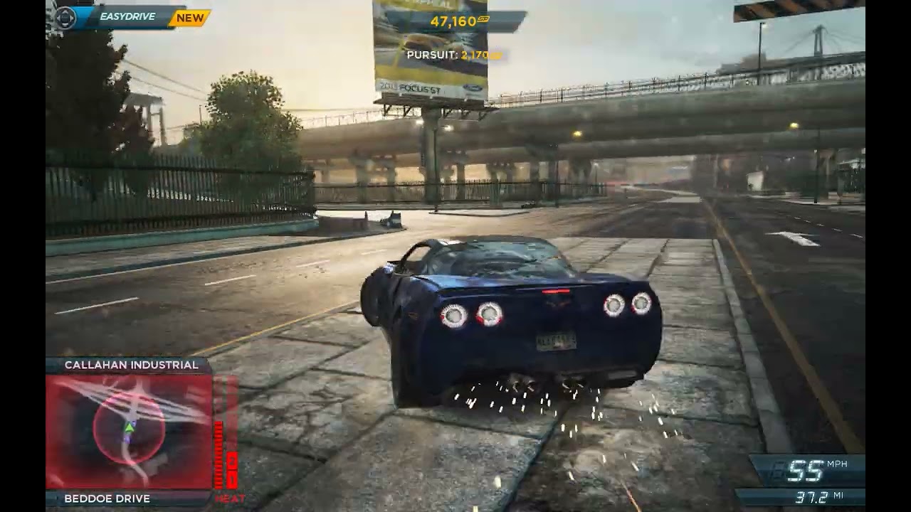 ASMR Gaming - Need For Speed Most Wanted | Corvette Chase | Soft Spoken | Relaxing