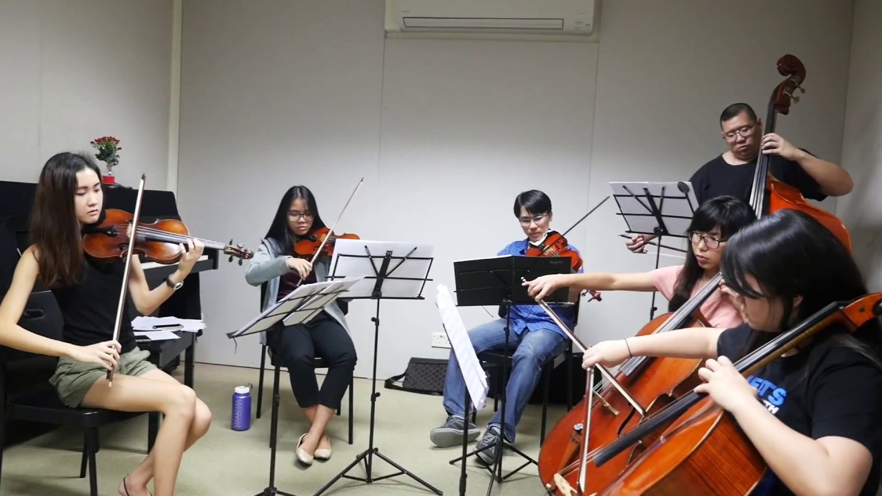 When you barge into rehearsals unannounced...