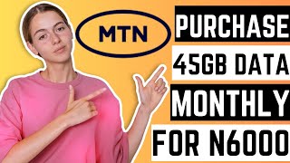 How To Get 1.5GB Data Daily For N6000 A Month On MTN screenshot 5