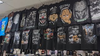 Walking around the Perris Indoor Swapmeet 