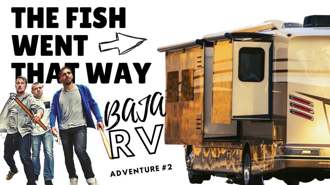 3 Guys with SPEARGUNS outside our RV in Mexico 😳 (@