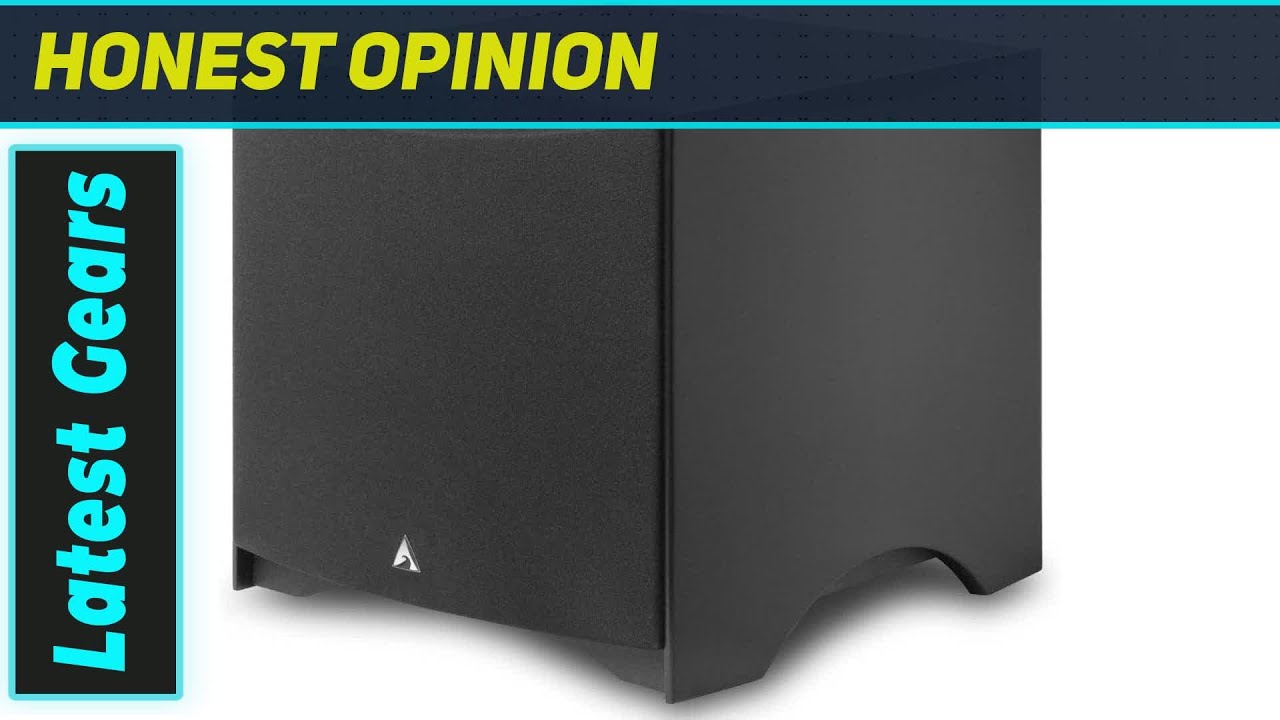 Atlantic 224SB-BLK: Deep Bass Excellence