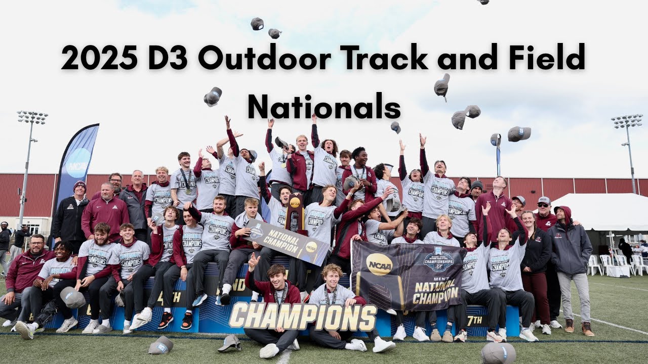 2025 D3 Outdoor Track and Field Nationals - YouTube