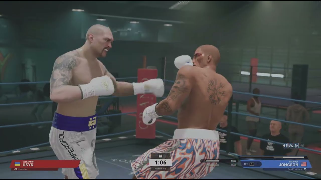 Rematch! Fardoche(Usyk) vs PurplFrostRockt(The Rock)