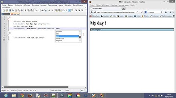 HTML5/CSS3 - 33 (Le dégradé radial)