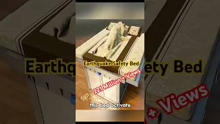 भूकंप के समय जान बचाएगा ये खास बेड! 🛏️🌍 | Earthquake Safety Bed #viral