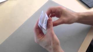 A5 brochure fold (Bustcard)