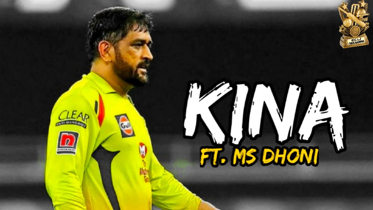 MS Dhoni ft. Kina can we kiss forever||MS Dhoni kina||Ms dhoni emotional video||MS Dhoni fan special