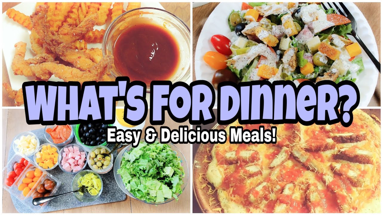 What's For Dinner? | Budget Friendly Meal Ideas - YouTube