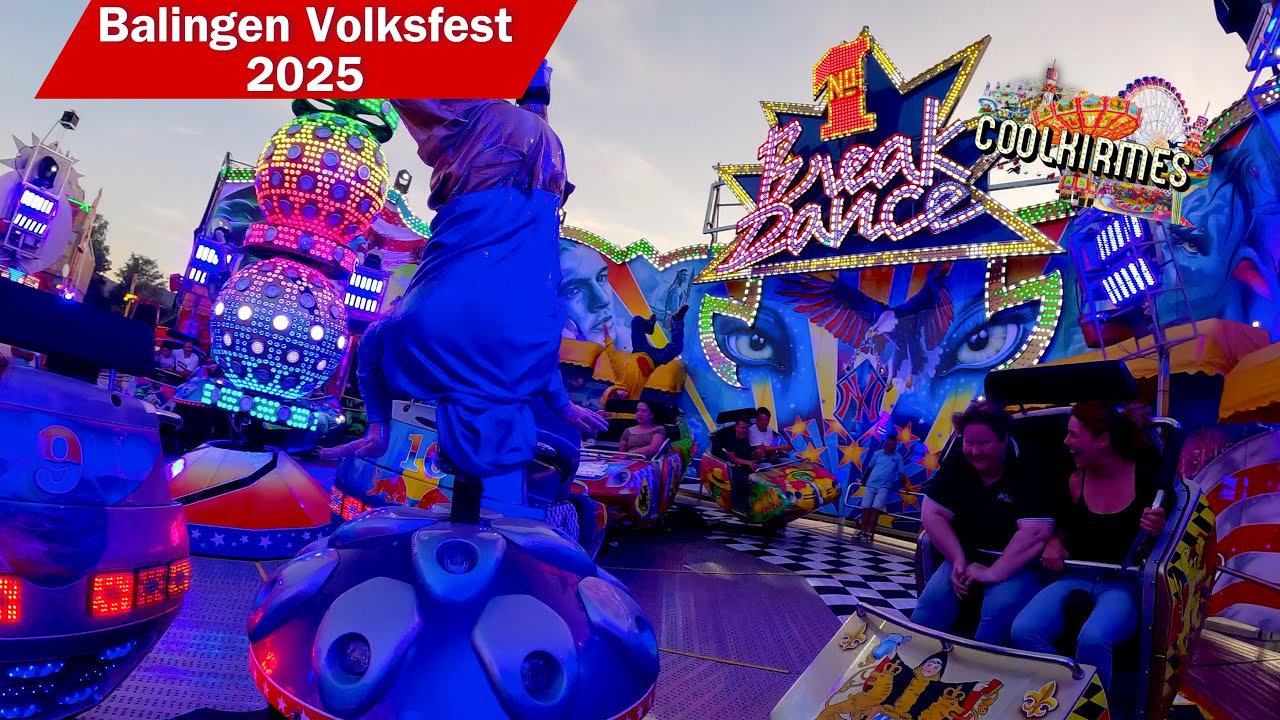 Breakdance No 1 Goetzke | Onride 2 / POV [ Balinger Volksfest 2025 ]