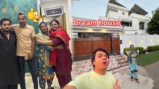 My dream home 🏡 😍wife happy ❤️friend Kay ghr party 🥳 @MamuFamily