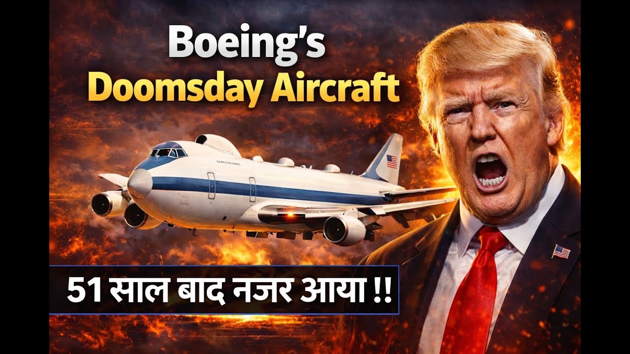 US Doomsday Aircraft Spotted after 51 years ! Flying Pentagon of the World