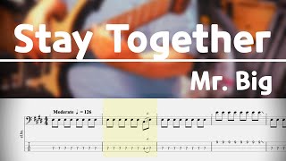 Download Lagu Mr. Big - Stay Together // bass cover (tab) MP3