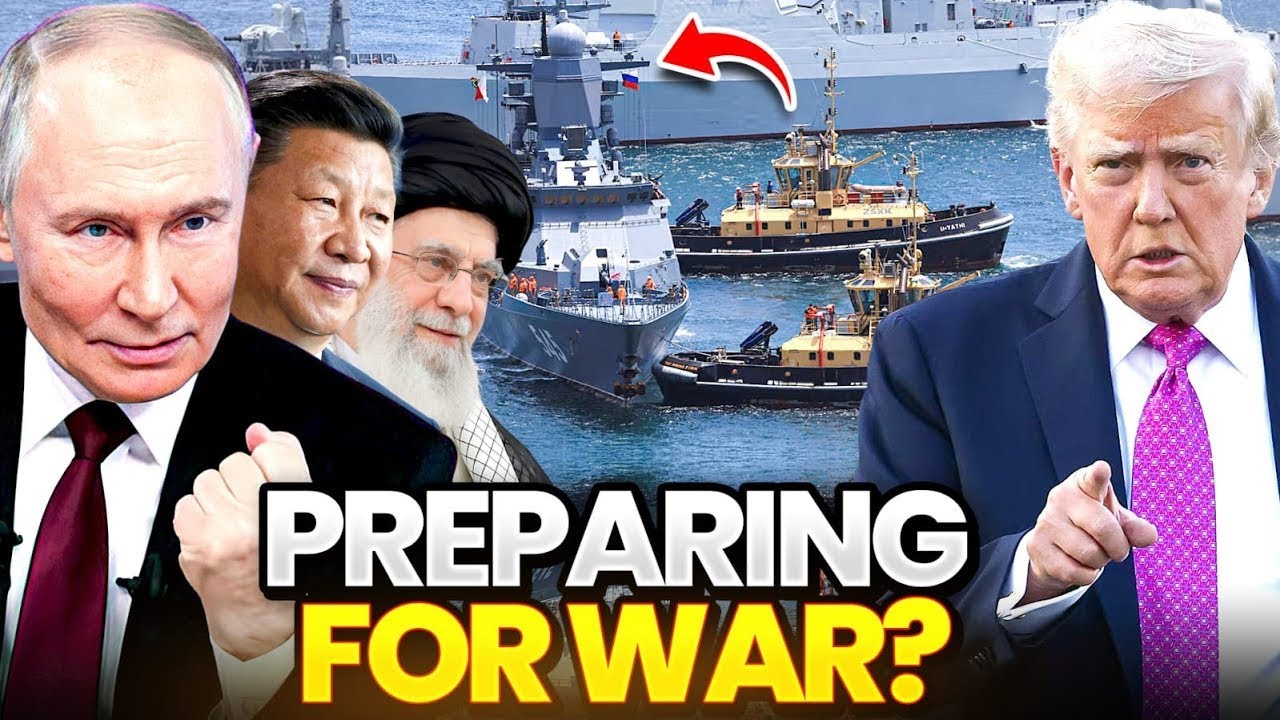 Прямо под носом у Америки Китай, Россия и Иран тайно демонстрируют военно-морскую мощь вблизи Афр...