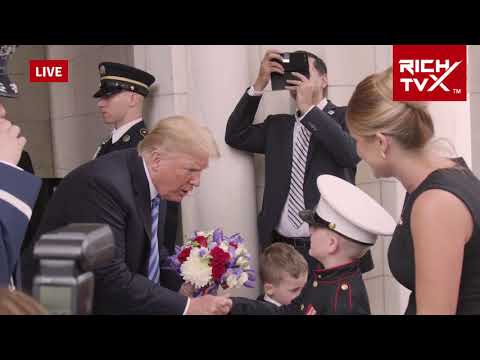 President Trump Honors ‘Our Heroes’ at Arlington On Memorial Day