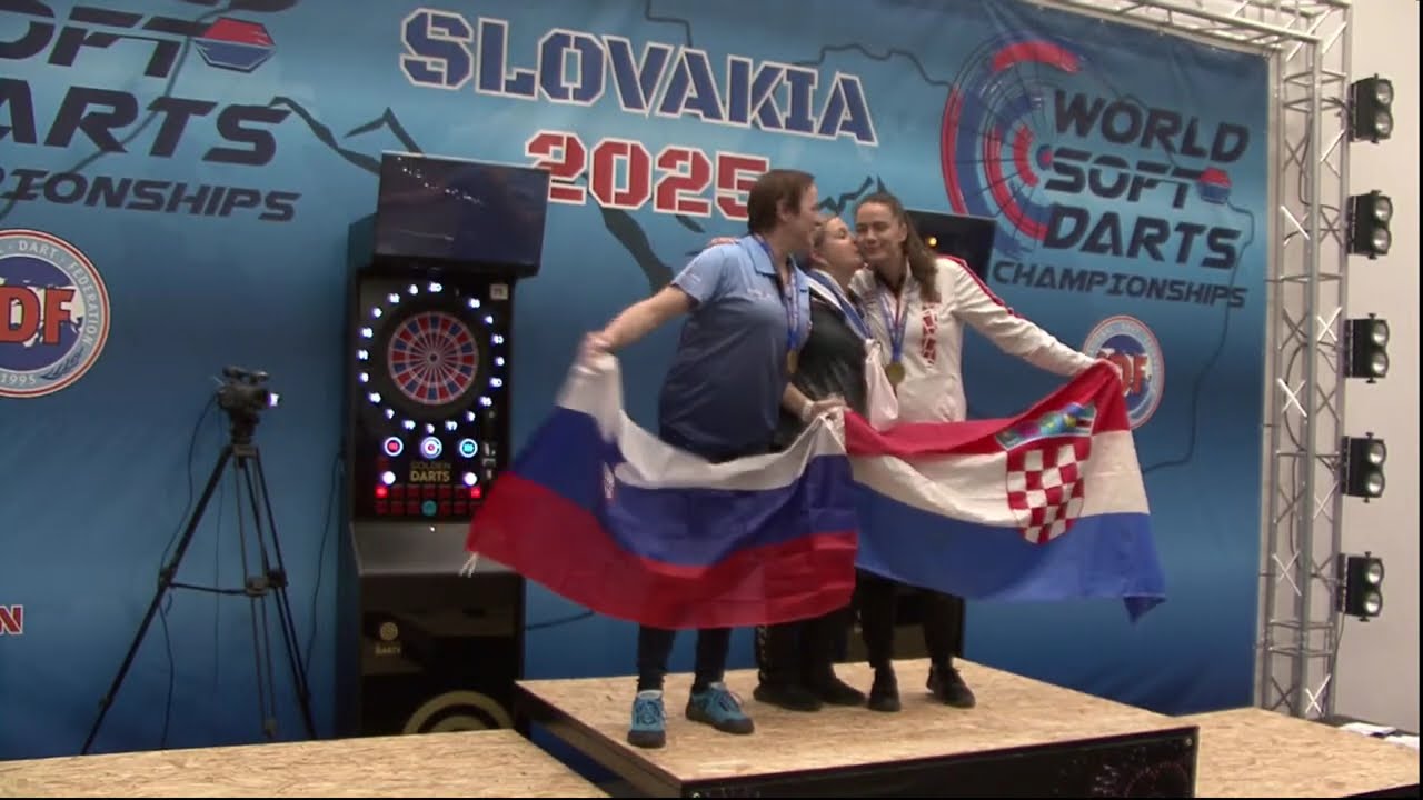 PRICE GIVING CEREMONY - 1 - IDF World Soft Darts Championship SVK 2025