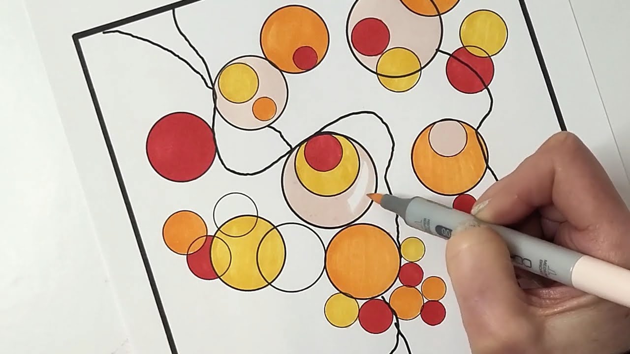 🧠💆‍♀️ Neuron Art - Stress-Free  | Relaxing Adult Coloring Session 🎨🌟