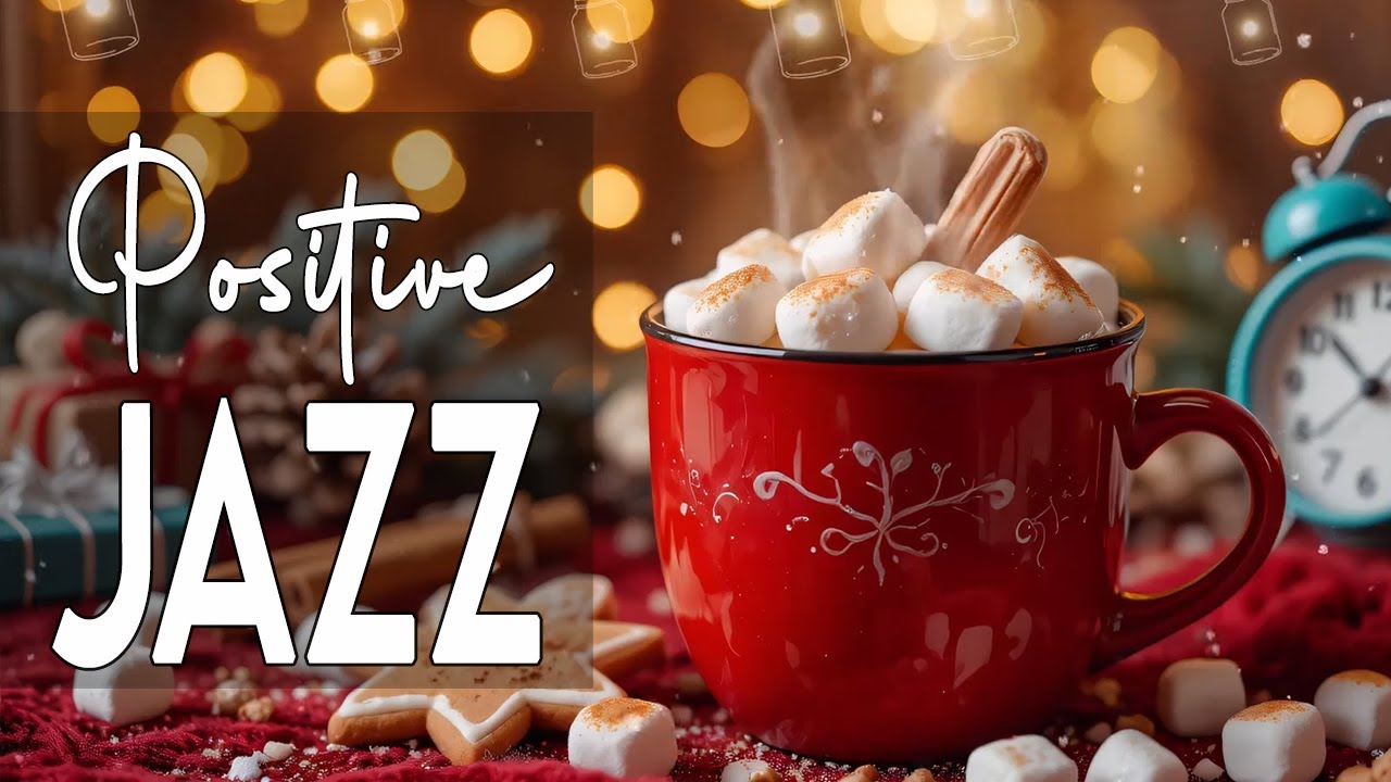 Positive March Jazz ☕ Delicate Winter Jazz Cafe & Smooth Bossa Nova Instrumental for Relaxation✨