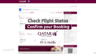 Qatar Airways Flight Status Check - How to Check Flight Status screenshot 3