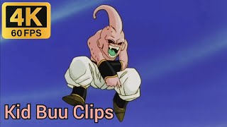Kid Buu Clips For Edits 4K 60Fps Dragon Ball Z Kai S6 Ep 18