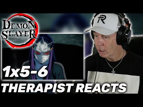 Therapist REACTS to Demon Slayer Season 1 Episodes 5-6