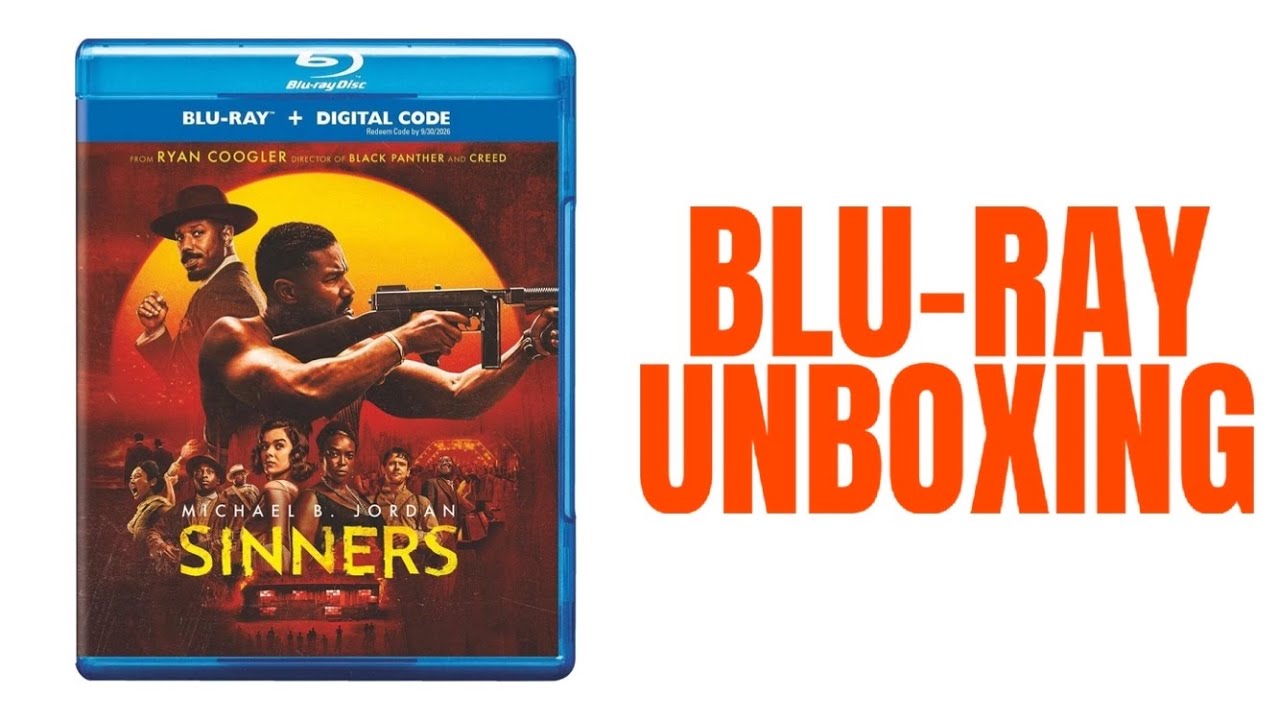 SINNERS - BLU-RAY UNBOXING | Lukegoldstonofficial