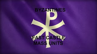 BYZANTINES FAST CASTLE - BUILD ORDER GUIDE  | AOE4