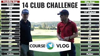 14 Club Challenge! - Mälarö GK Skytteholm - Course-Vlog -  MXPGolf.se