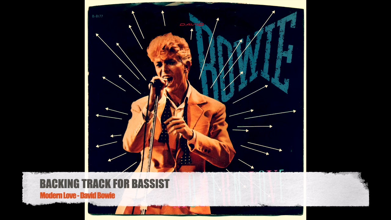 Modern Love - David Bowie - Bass Backing Track (NO BASS)
