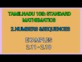 EXAMPLE 2.11 - 2.18|| NUMBERS AND SEQUENCES||TENTH STANDARD MATHEMATICS||#topper'sguide