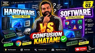 Hardware vs Software — Saara Confusion Khatam! | Computer Mastery Episode 02 (In Hindi) screenshot 4