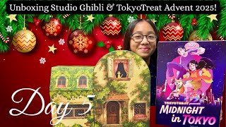 Unboxing the Studio Ghibli (Kinda Kawaii) & TokyoTreat Advent Calendar 2025 - Day 5!🎄🍬✨