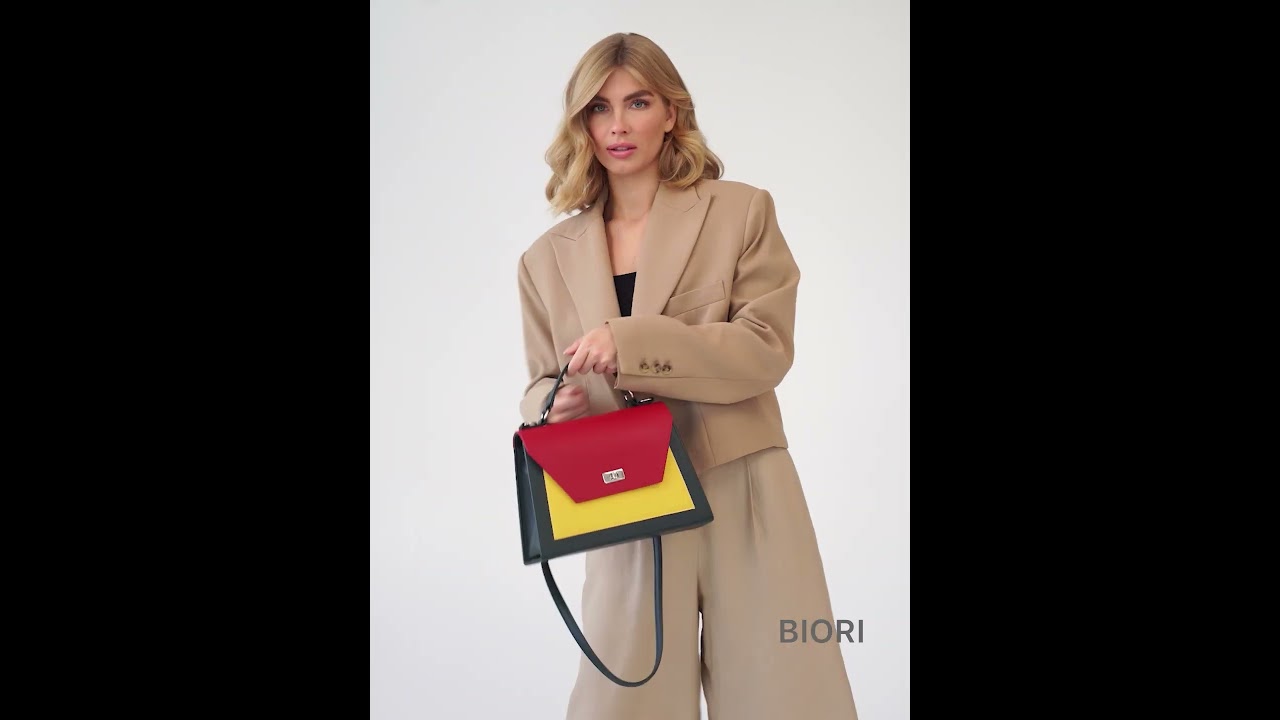 Женская сумка на плечо BIORI ( ищи на WB)