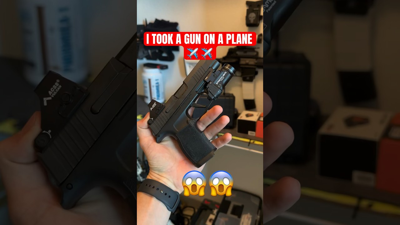 Я взял с собой пистолет в САМОЛЁТ ✈️😱 