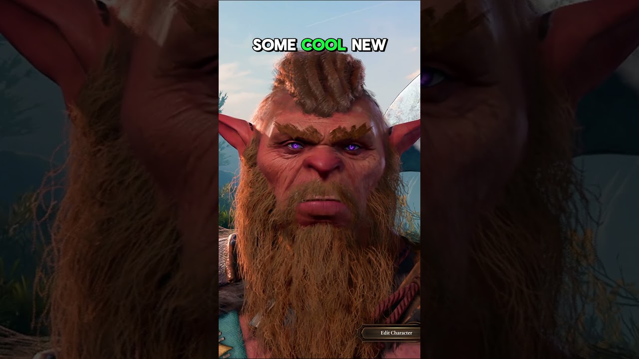 Baldur's Gate 3 INCREDIBLE RACE MODS   Bugbear!