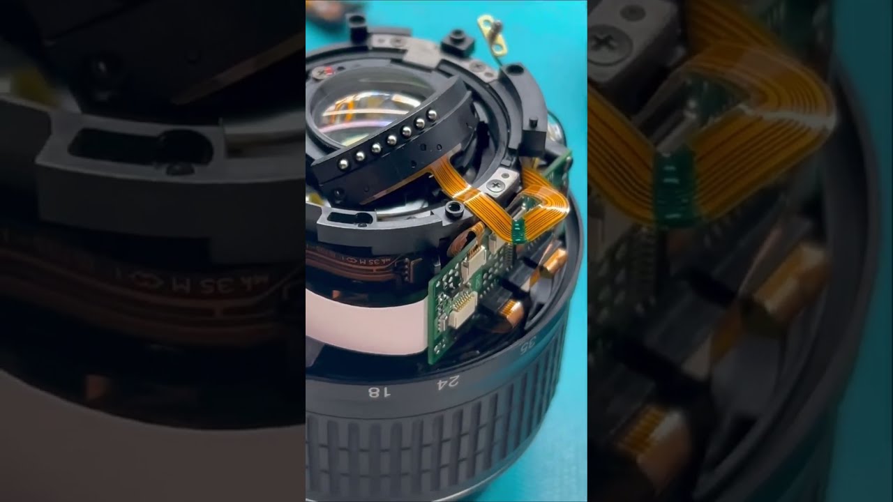Nikon AS-F не фокусирует, порван шлейф