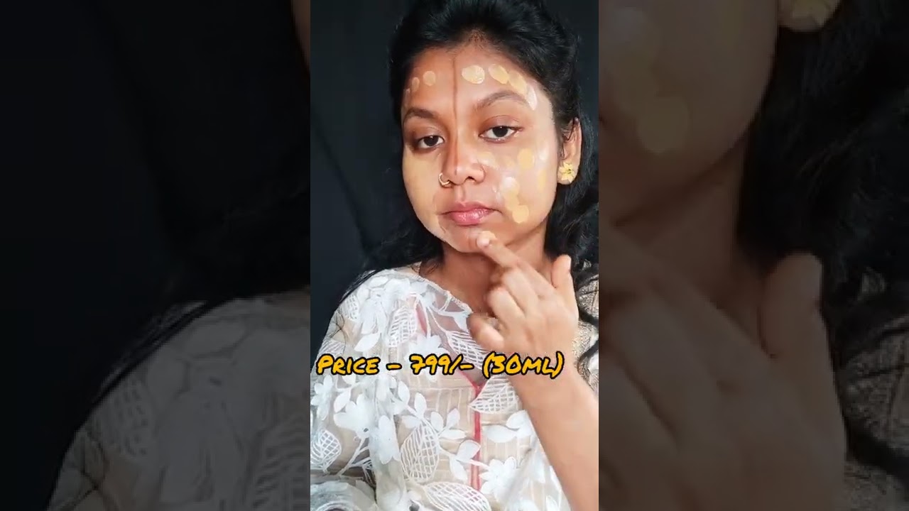 Maybelline Fit Me Foundation Vs. Nykaa Skinshield Anti Pollution Foundation✨which is better 