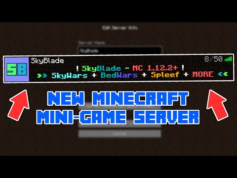 SwipeCraft: Mini-Game Madness Minecraft Server