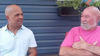 Jason with Pine Barrens Realty interviews Patchogue, NY resident. Information